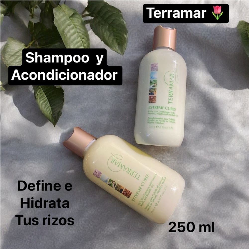 Terramar Extreme Curls Shampoo and Conditioner Set